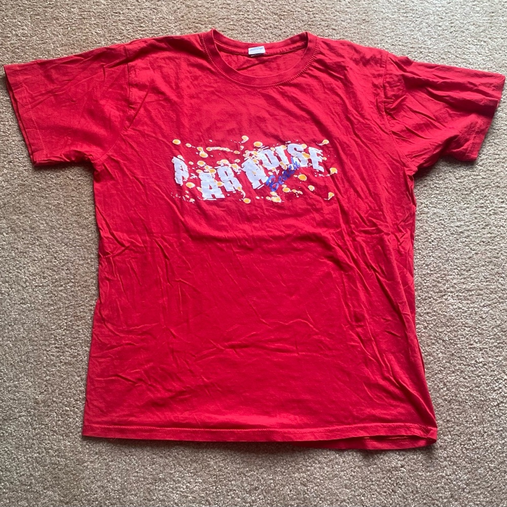 Red Graphic Men’s T-Shirt